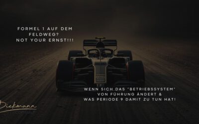 Formel 1 auf dem Feldweg? Not your Ernst!!! Warum dein Business mit KI gerade baden geht & sich Führung gerade neu sortiert